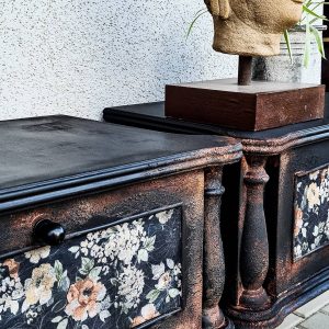 MIDNIGHT AMBER  - REDESIGN DECOUPAGE DÉCOR TISSUE PAPER