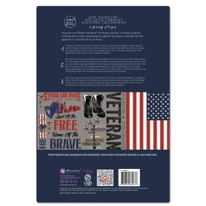 VETERAN – 3 SHEETS, 8.5″X11″ - DECOR TRANSFERS® 8.5×11