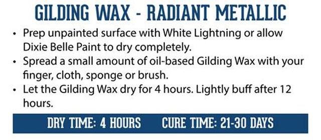 GUILDING WAX -  ZINC