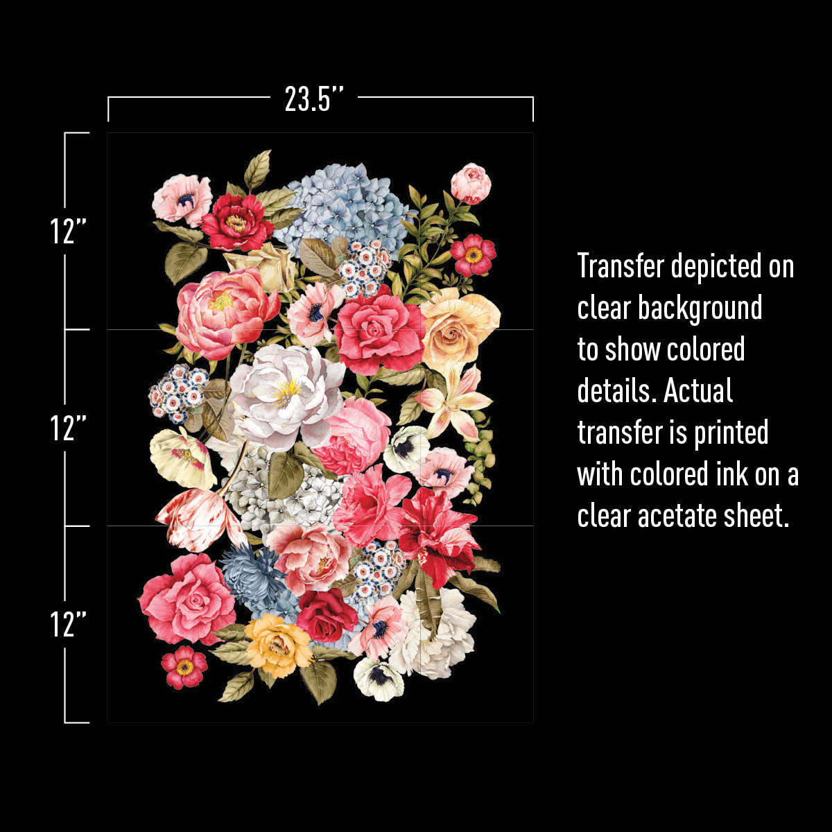 WONDROUS FLORAL II - DECOR TRANSFER - REDESIGN WITH PRIMA