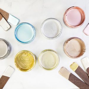 CRUSHED SLATE  -  REDESIGN ACRYLIC PAINT METALLIC SHEEN