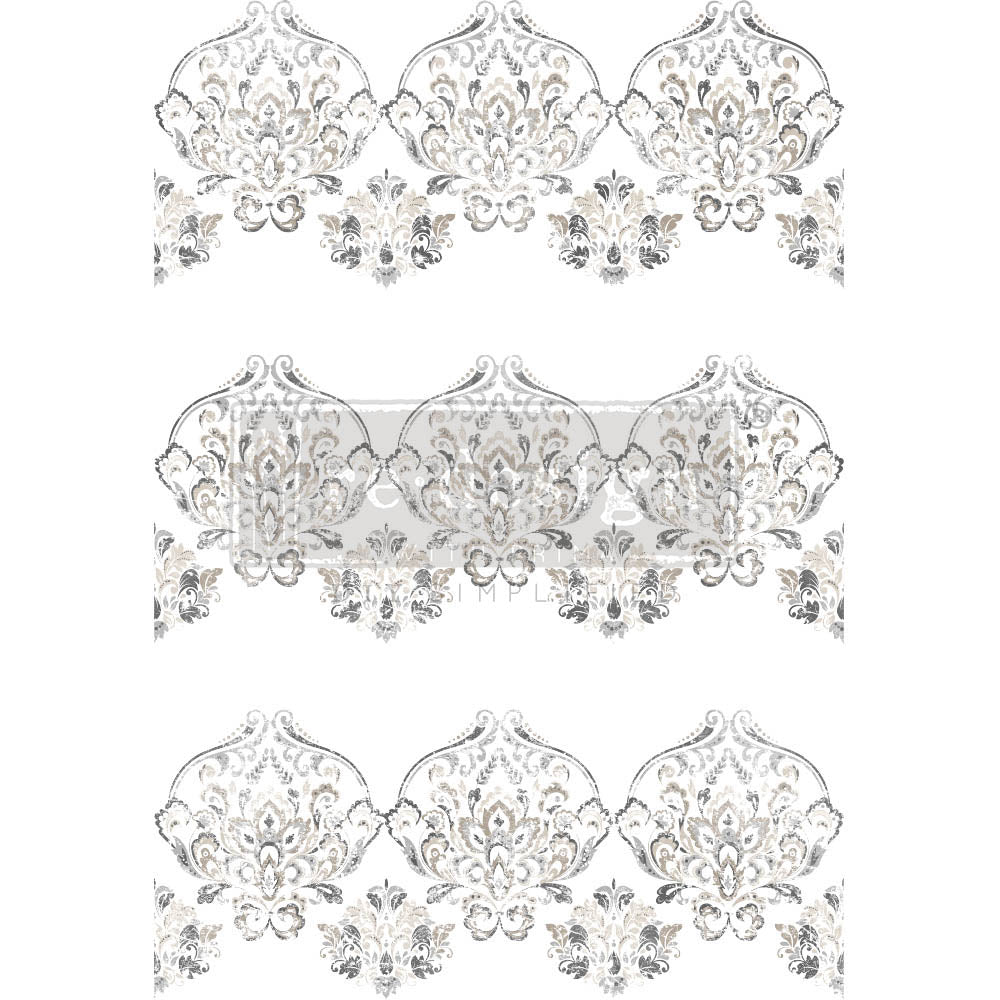 ANTIQUE DAMASK - REDESIGN DECOR TRANSFER