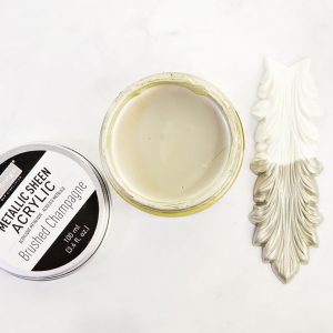 BRUSHED CHAMPAGNE  - REDESIGN ACRYLIC PAINT METALLIC SHEEN