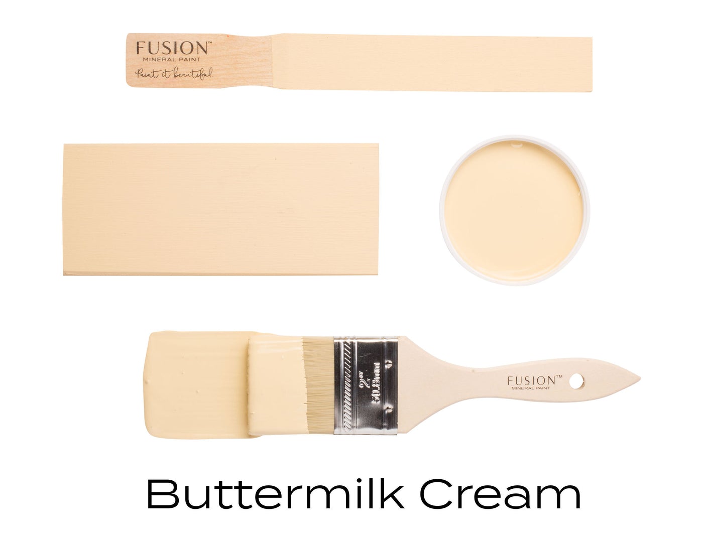BUTTERMILK CREAM - FUSION MINERAL  PAINT