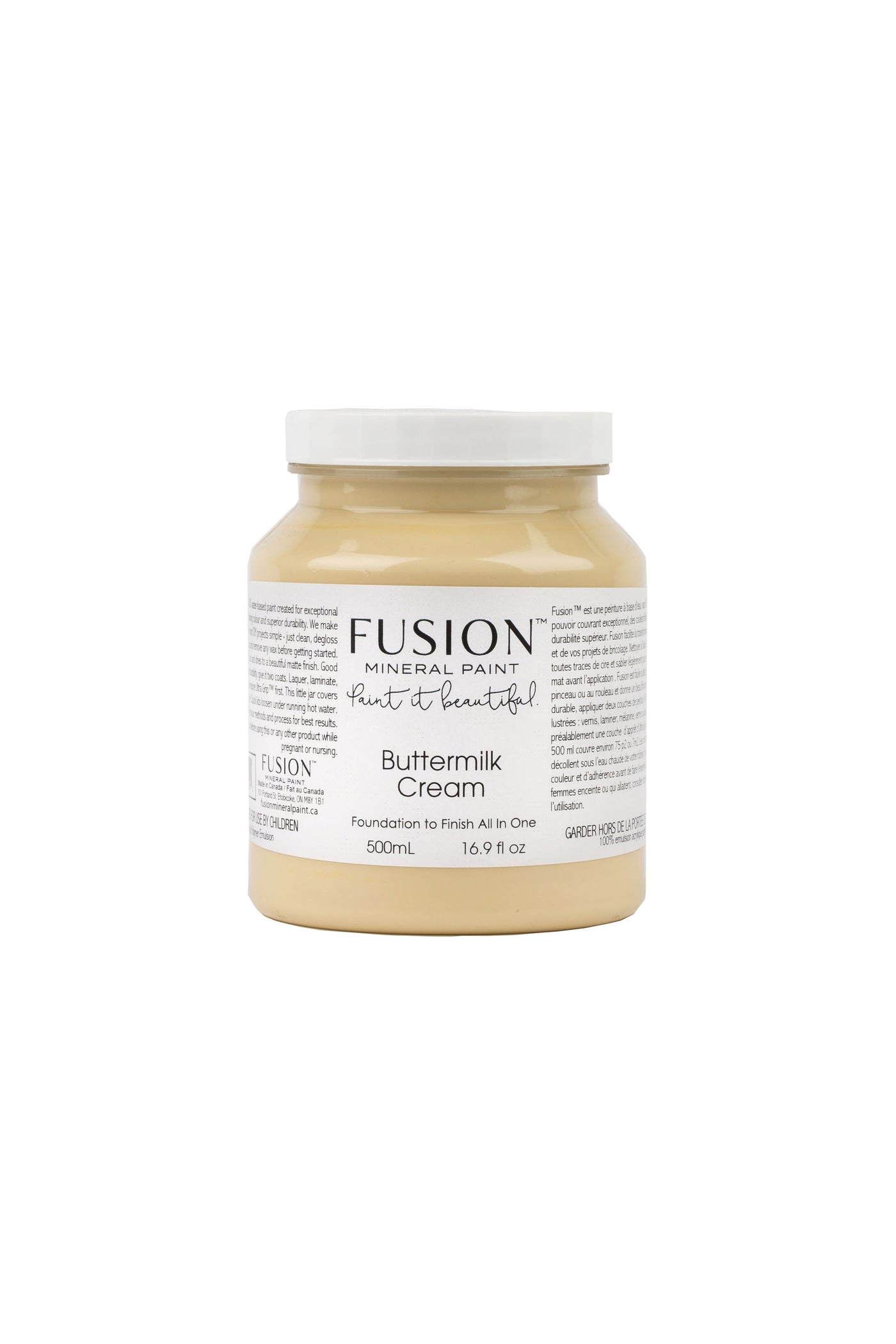 BUTTERMILK CREAM - FUSION MINERAL  PAINT