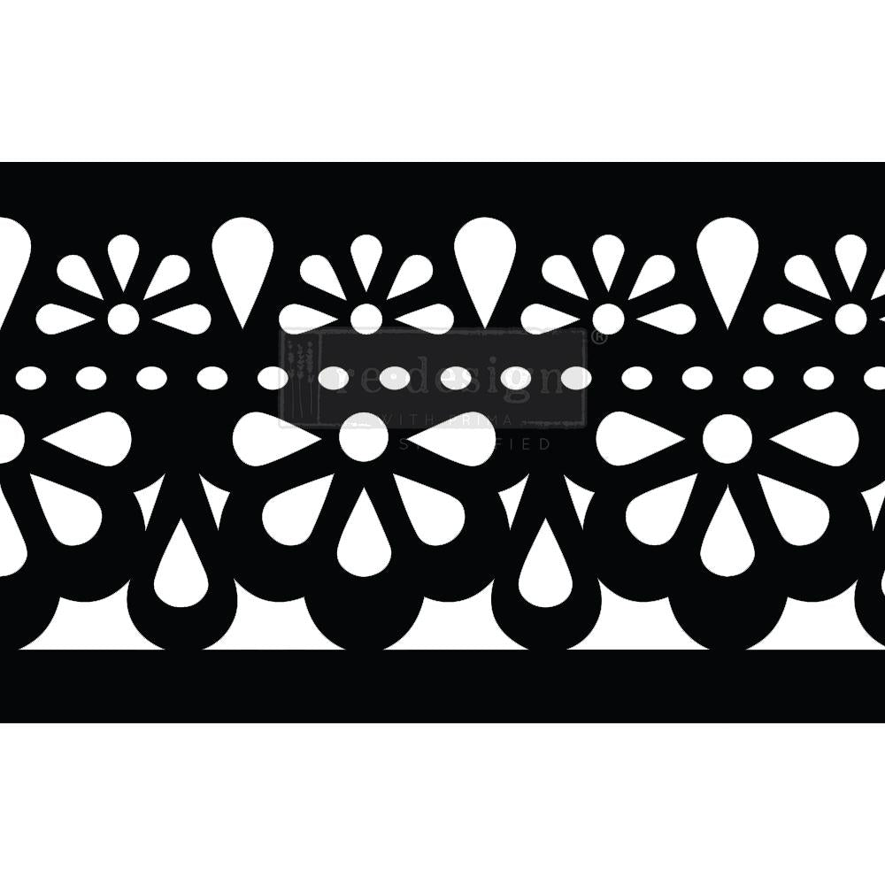 CLASSIC LACE STENCIL - STICK & STYLE STENCIL - REDESIGN WITH PRIMA