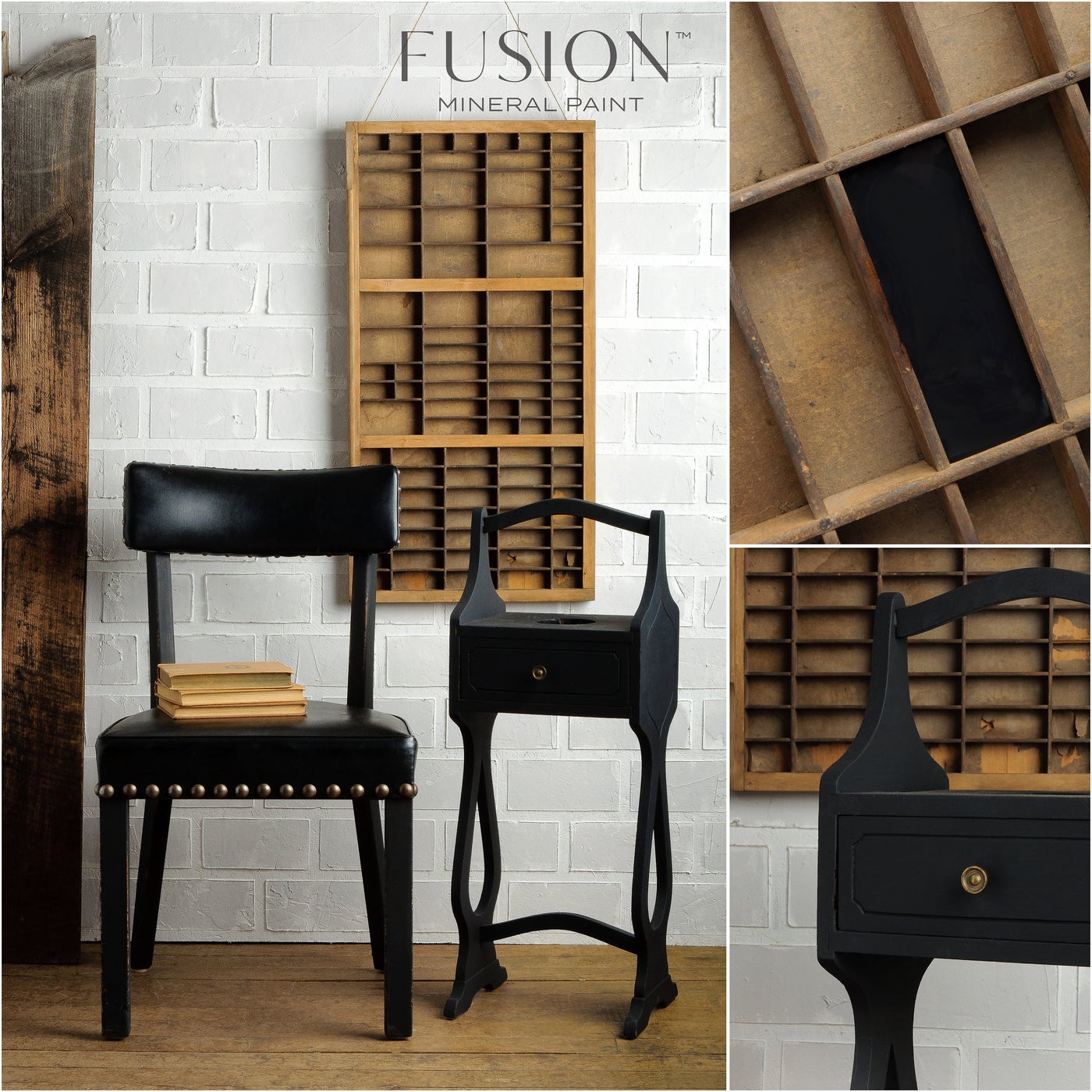 COAL BLACK - FUSION MINERAL PAINT