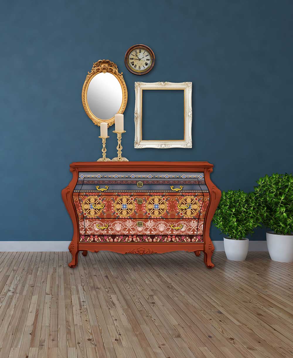 DIVINE IN DENIM - CeCe RESTYLED - REDESIGN  DECOR TRANSFER