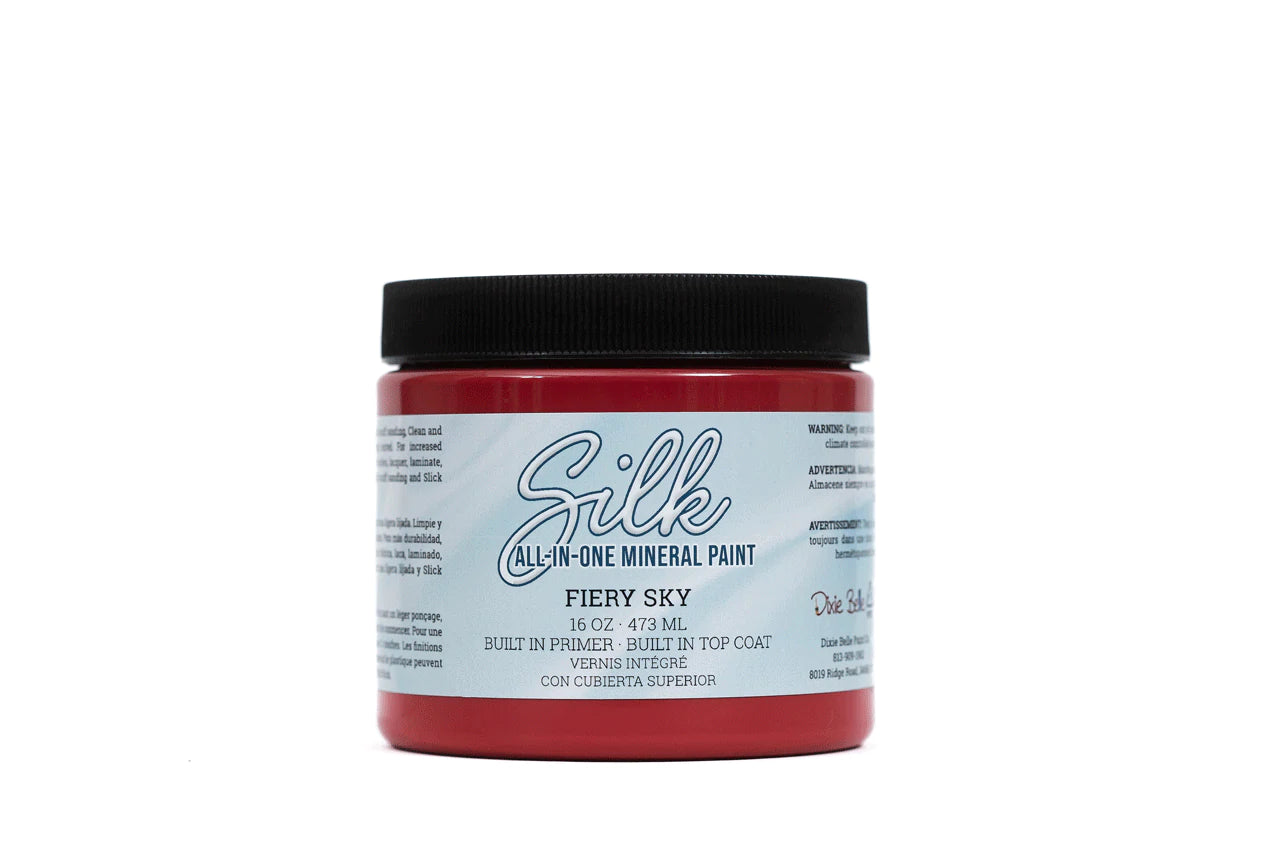 FIERY SKY SILK PAINT