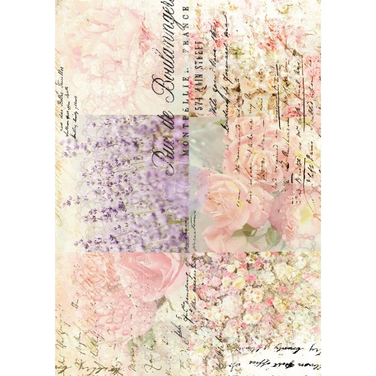 FLORAL GARDENS - REDESIGN DECOR TRANSFER
