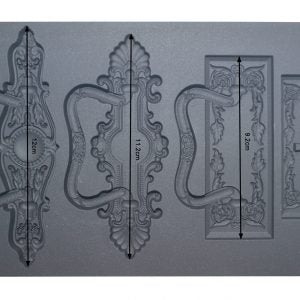 MEMORY HARDWARE MOULD - MARGUERITE HARDWARE - 5" X 8 "