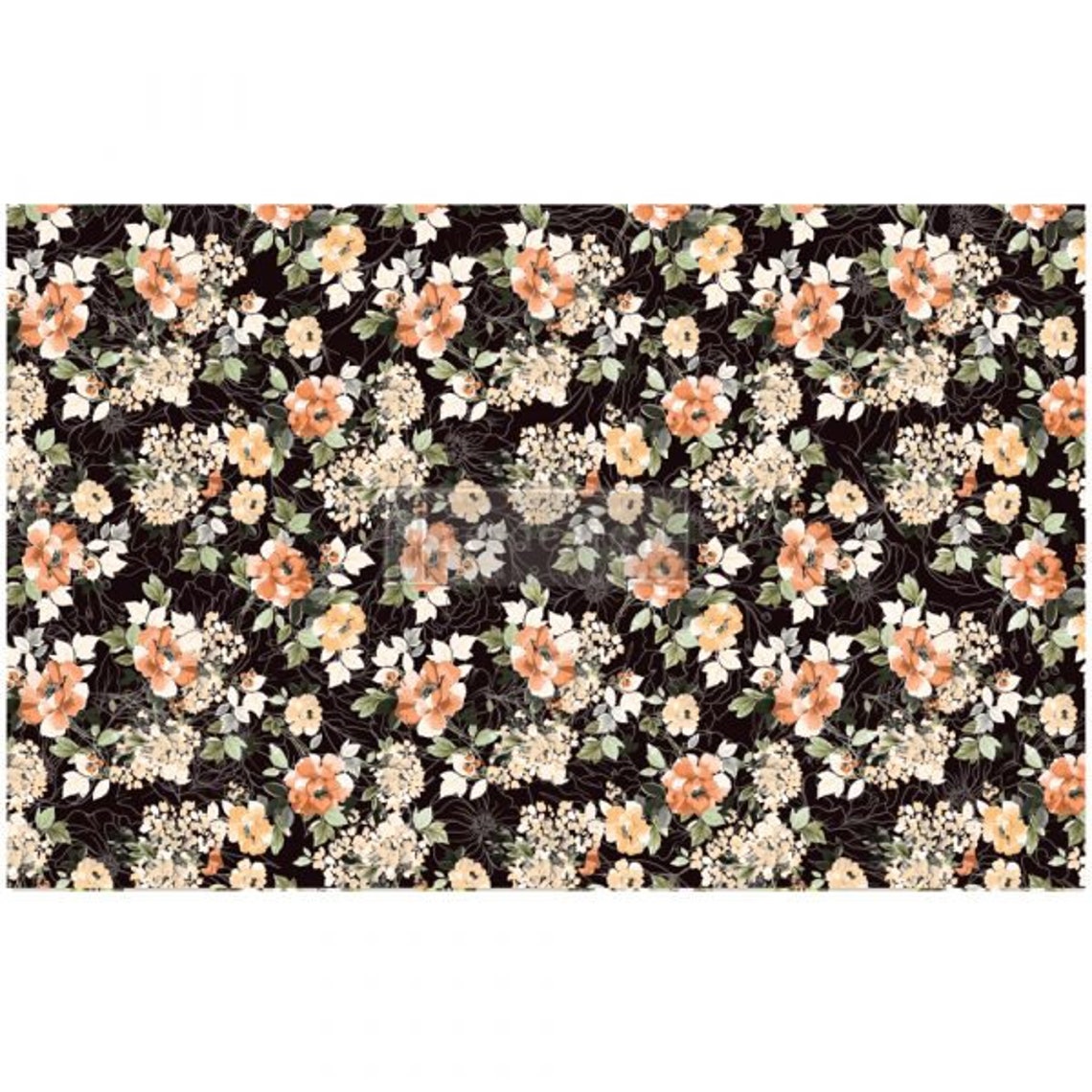 MIDNIGHT AMBER  - REDESIGN DECOUPAGE DÉCOR TISSUE PAPER