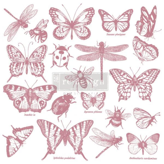 MONARCH COLLECTION - CLEARLY-ALIGNED DÉCOR STAMPS - REDESIGN WITH PRIMA
