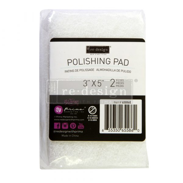 POLISHING PADS - 2 PCS, 3" X 5" X 1"