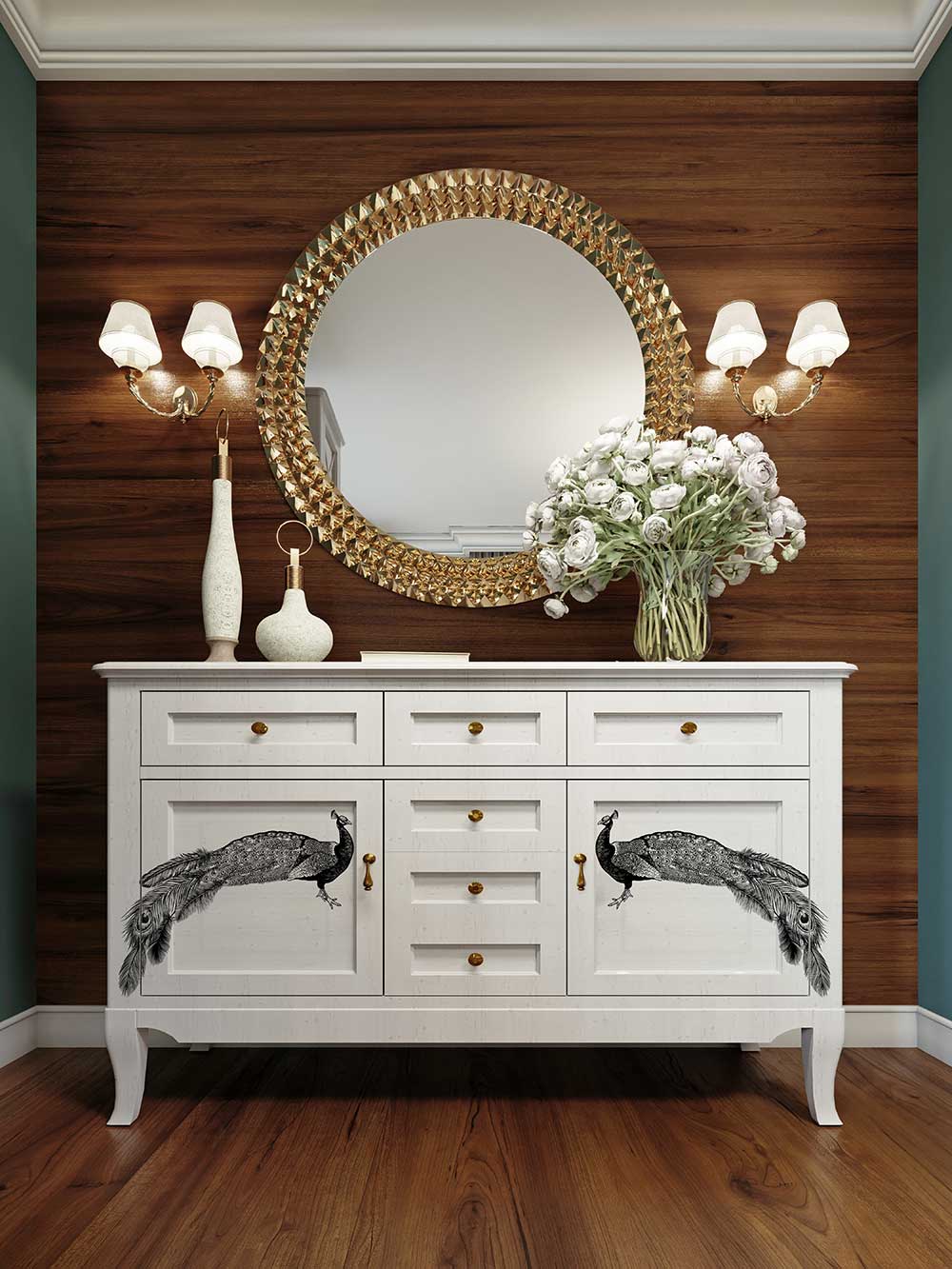 REGAL PEACOCK - REDESIGN DECOR MIDDY TRANSFER