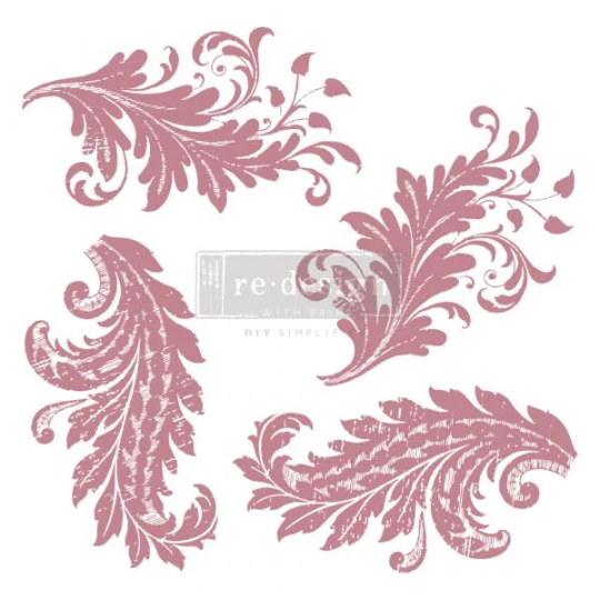 ROYAL FLOURISH - REDESIGN DECOR STAMP - REDESIGN WITH PRIMA