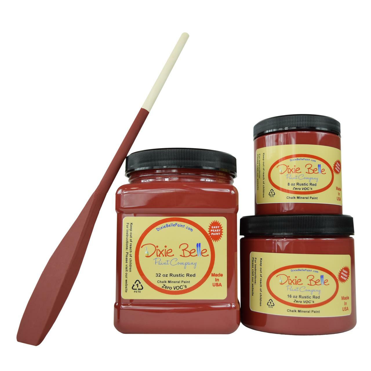 RUSTIC RED - DIXIE BELLE CHALK MINERAL PAINT