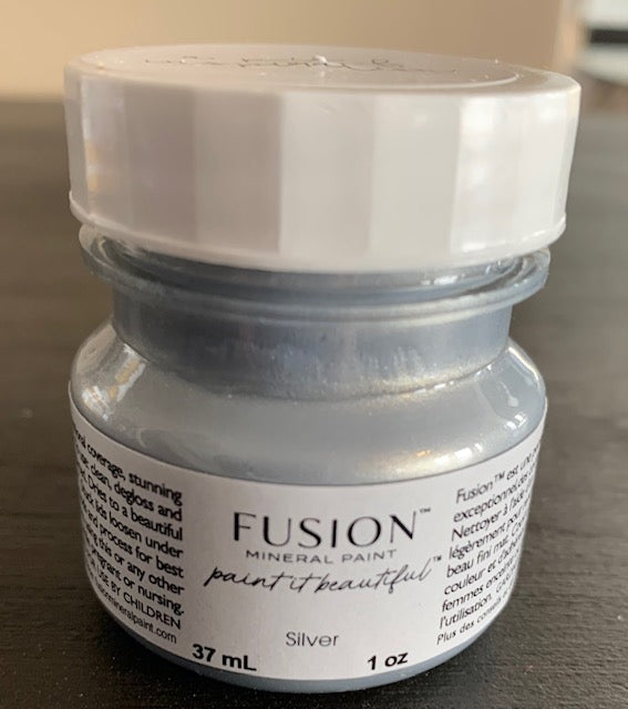 METALLIC SILVER - FUSION MINERAL PAINT