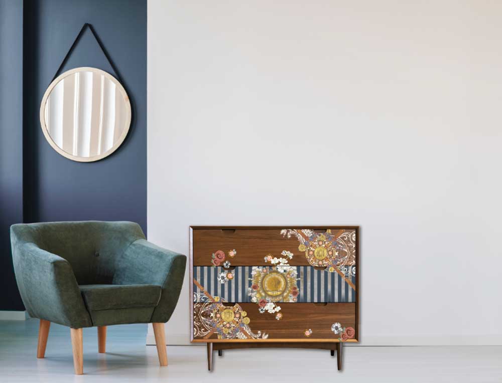 STATELY & STYLISH  - REDESIGN WITH PRIMA - CECE RESTYLED