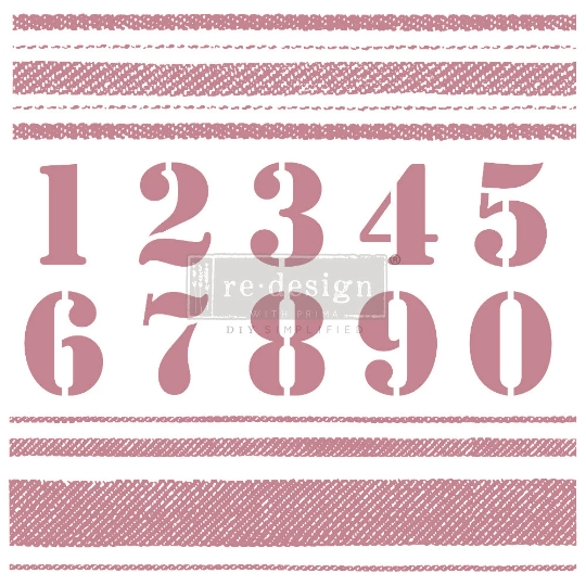STRIPES - CLEARLY-ALIGNED DÉCOR STAMPS -