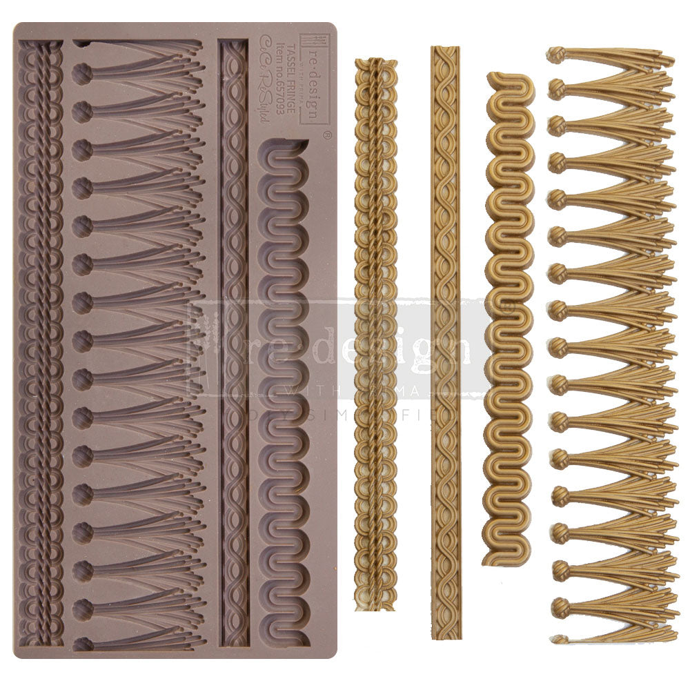 TASSEL FRINGE - DECOR MOULD - REDESIGN WITH PRIMA MOULD