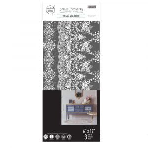 VINTAGE WALLPAPER - SMALL TRANSFER - REDESIGN WITH PRIMA