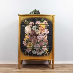 WOODLAND FLORAL - LARGE DECOR TRANSFER - REDESIGN WITH PRIMA