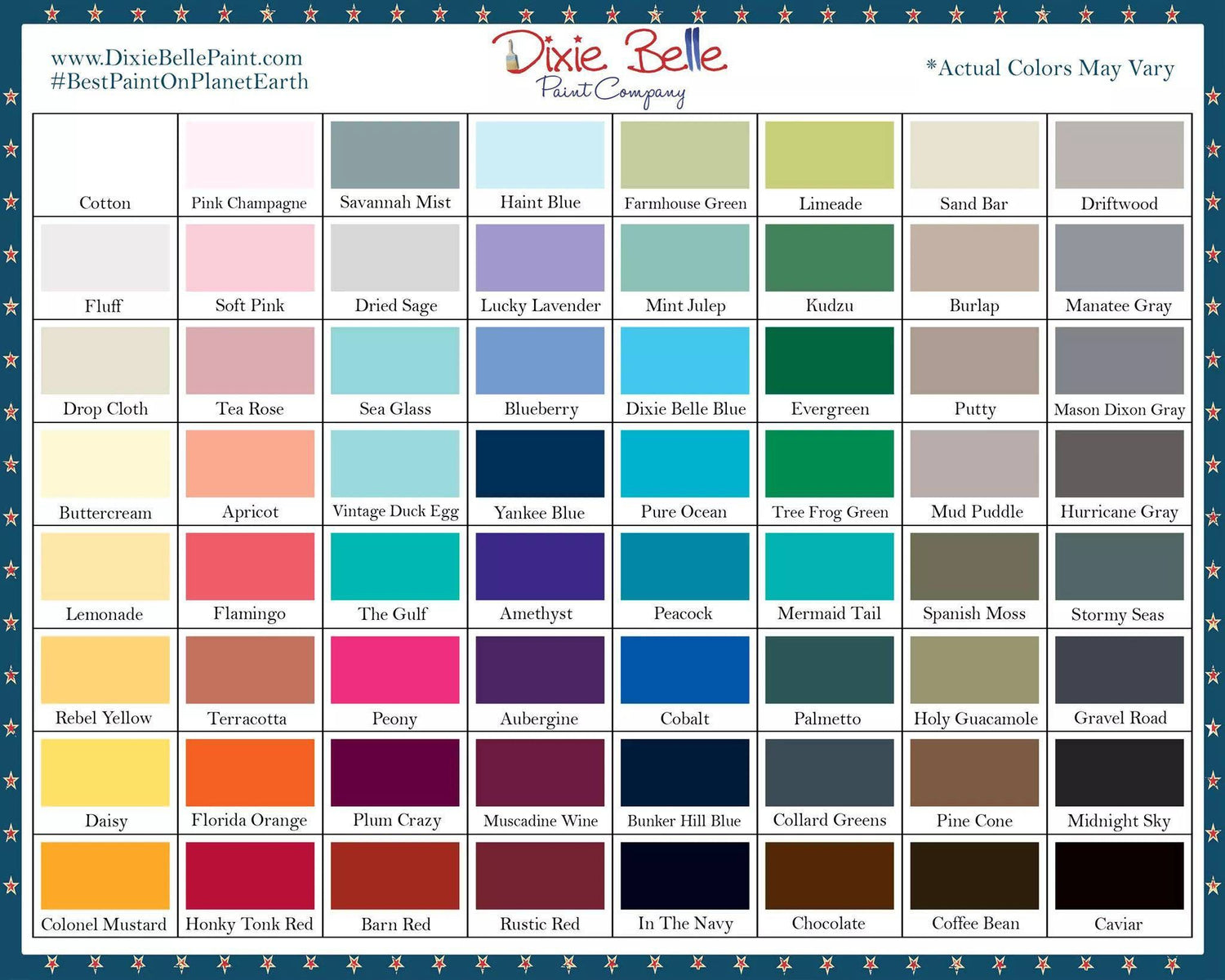 DIXIE BELLE PAINT AND PRODUCTS