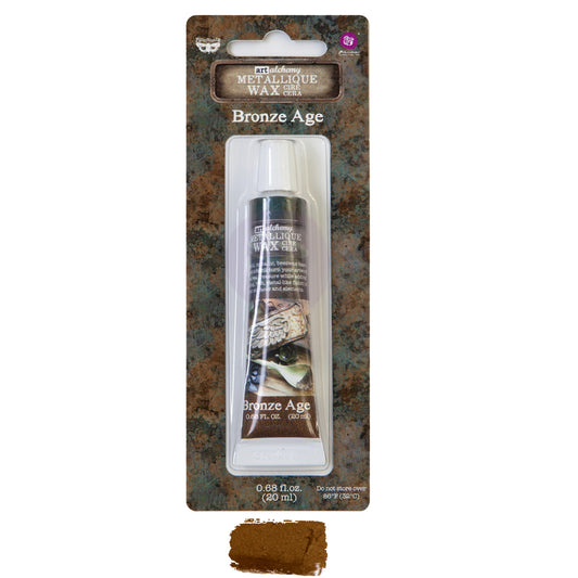 BRONZE AGE WAX - Art Alchemy - Metallique Wax - .68 oz. ( 20 ml)
