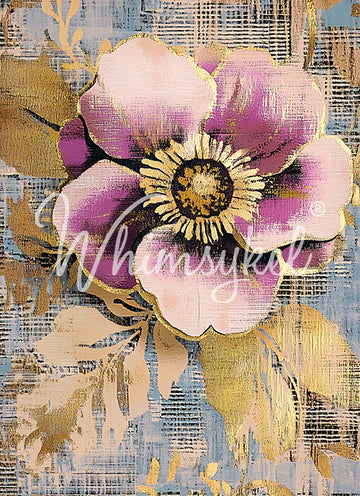 LAVENDER PETALS - 18LB TISSUE PAPER - WHIMSYKEL DESIGNS - 21" BY 29"