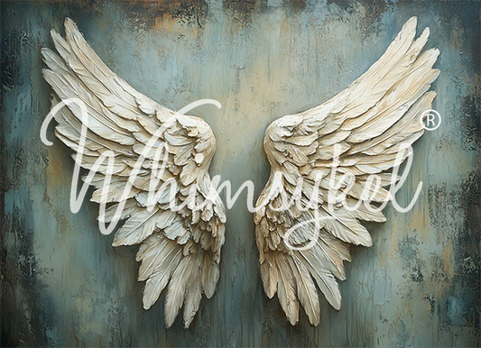 ANGEL WINGS - WHIMSYKEL DESIGNS - DECOUPAGE TISSUE PAPER -
