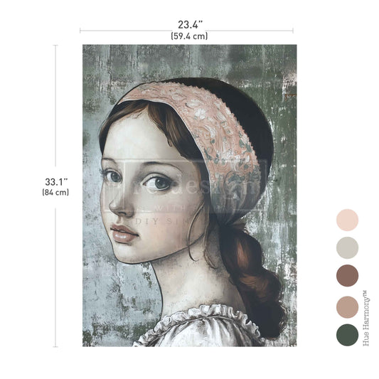 BEAUTY & GRACE  – 1 sheet, 23.4″x33.1″ - A1 Decoupage Fiber