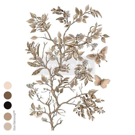 BRANCH HARMONY - Decor Transfers®  – total sheet size 24″x35″, cut into 4 sheets