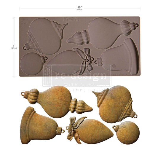 BRIGHT BAUBLES - Decor Moulds® – 1 pc, 5″x10″x8mm