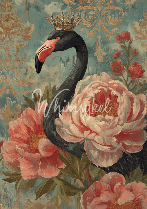 BLACKWATER BELLE - WhimsyKel Designs - 18 lb Tissue Paper - 21" x 29"