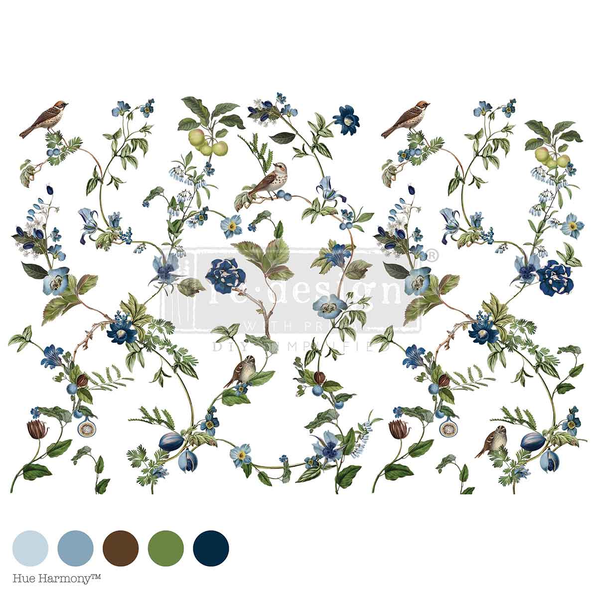 CHIRPING CHARM - Decor Transfers® – 3 sheets, 8.5″x11