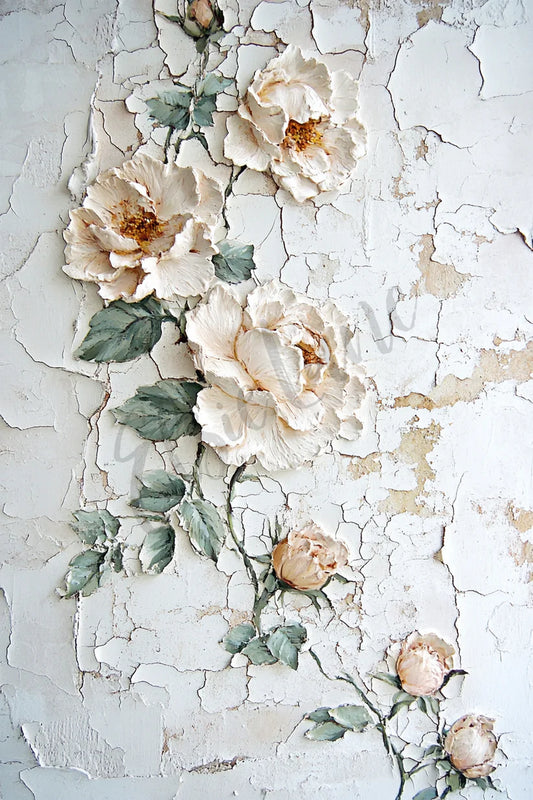 CLIMBING GRACE - ELSIE LANE DECOUPAGE TISSUE PAPER - 18LB - 21" BY 29"