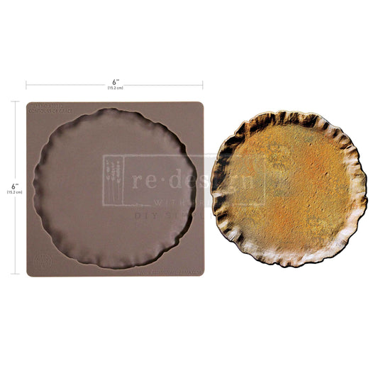 CONTOURS OF GRACE - Decor Moulds®  – 1 pc, 6″x6″x8mm