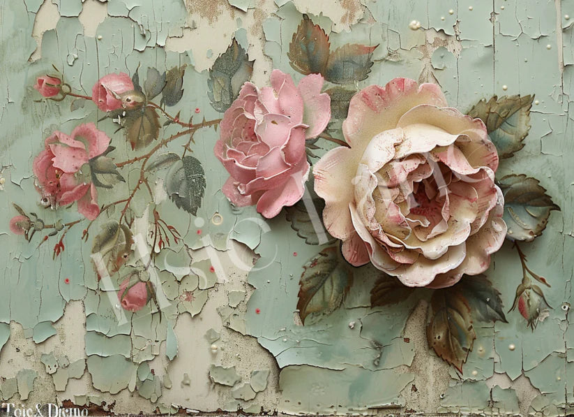 ETERNALLE ROSE - ELSIE LANE DECOUPAGE  TISSUE PAPER - 29" BY 21"