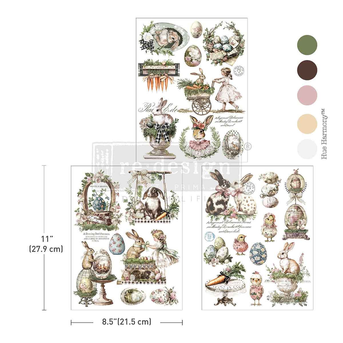 GARDEN WHIMSY - Middy Transfers® – 3 sheets, 8.5″x11″