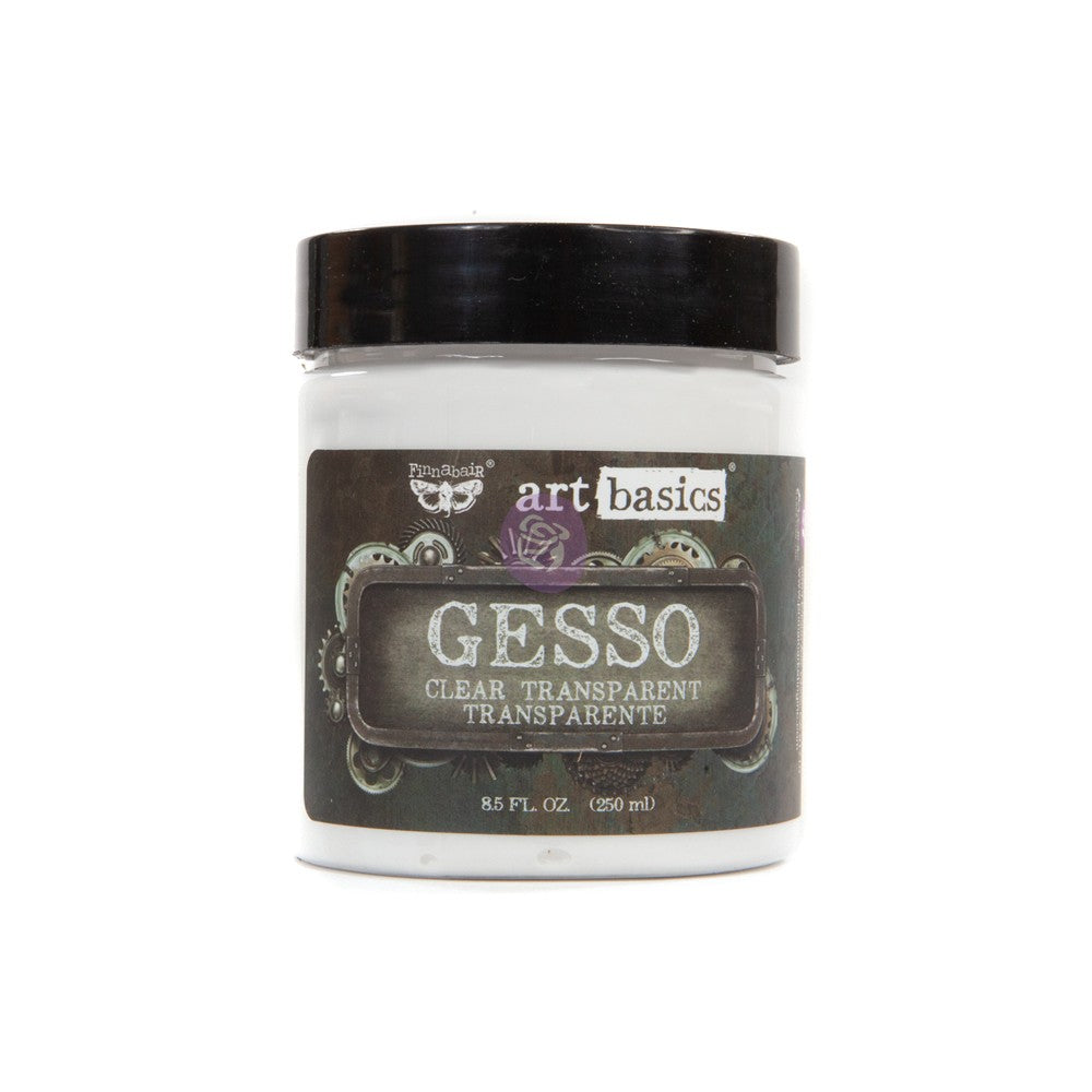 CLEAR GESSO - ART BASICS - ( 8.5 FL. OZ. )