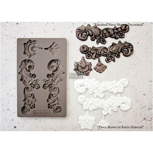 GROENEVILLE CREST - Redesign Décor Moulds® 5″x8″