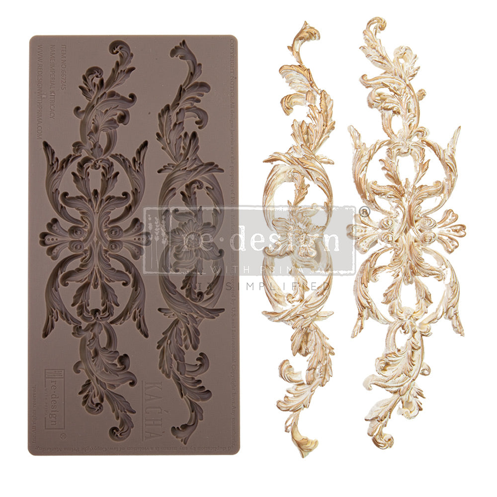 IMPERIAL INTRICACY - REDESIGN DECOR MOULD - 1PC, 5" X 10" X 8MM