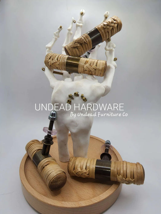 THE MUMMY - RATTAN WRAPPED T - UNDEAD DRAWER PULLS