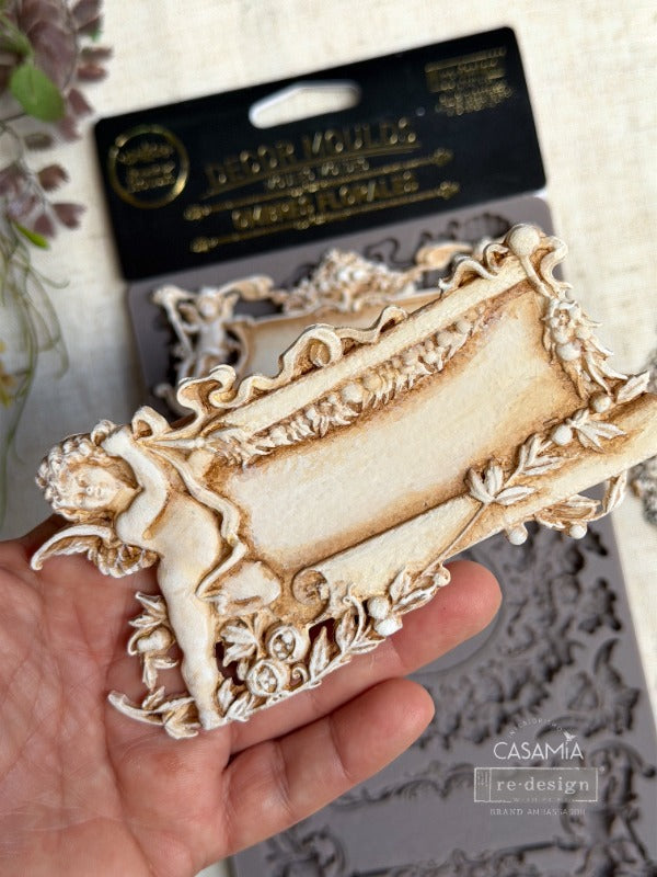 OMBRES FLORALES - DECOR MOULDS  – 1 PC , 5″x8″x8MM