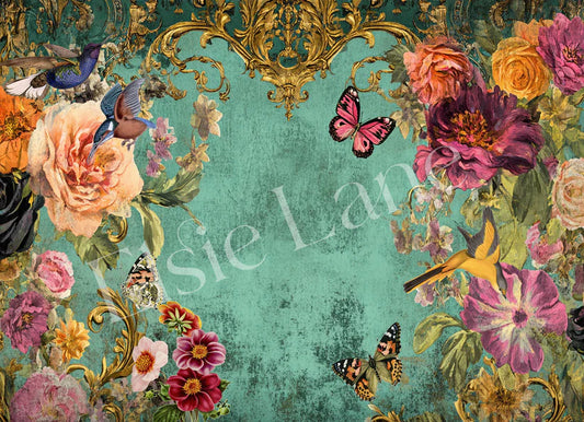 PETALICIOUS - ELSIE LANE DECOUPAGE TISSUE PAPER - 18LB - 29" BY 21"