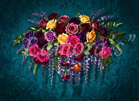 ROYAL BOUQUET - LAMORA'S DECOUPAGE TISSUE PAPER - 18LB - 29" BY 21"