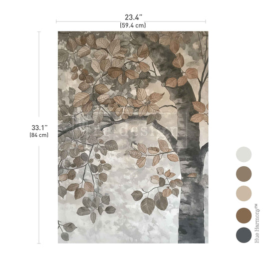 RUSTIC REVERIE  – 1 sheet, 23.4″x33.1″ - A1 Decoupage Fiber