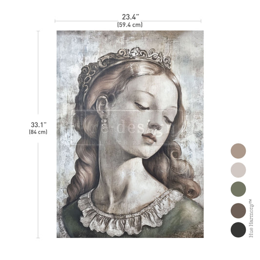 ROYAL GLOW – 1 sheet, 23.4″x33.1″ - A1 Decoupage Fiber