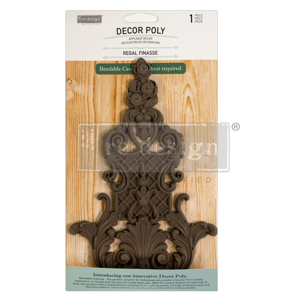 REGAL FINASSE – DECOR POLY – 8″X5.2″X0.33″ / 20.3CMX13.2CMX0.83CM